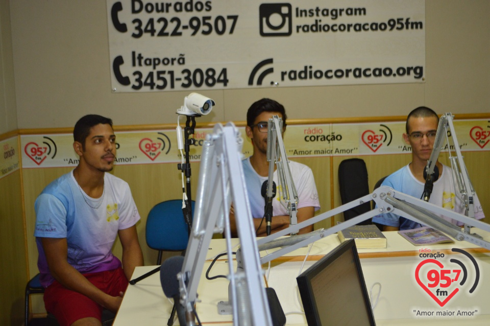 Grupo de Jovens Santo André participa de bate papo na Rádio Coração
