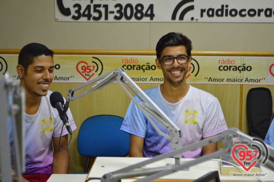 Grupo de Jovens Santo André participa de bate papo na Rádio Coração