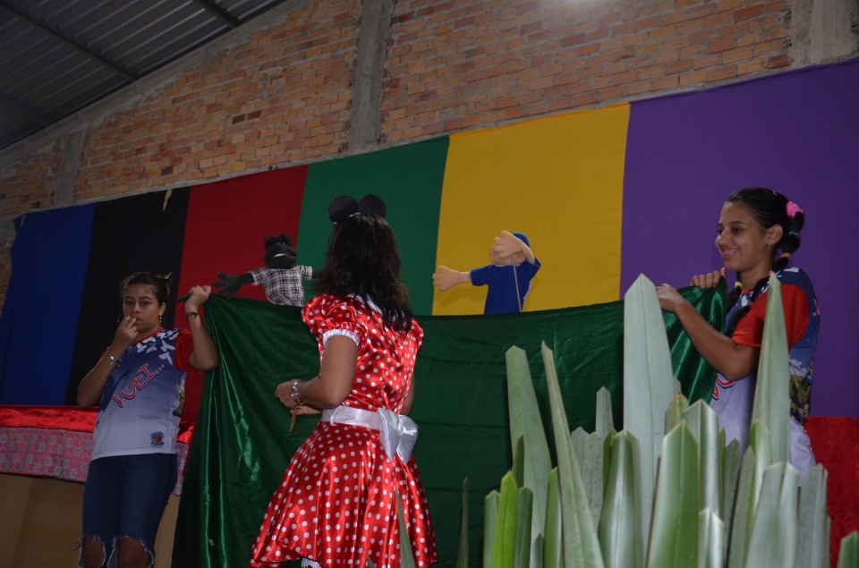 Missa de encerramento do acampamento Pré-Mirim no santuário Pe.Pio