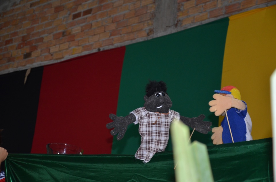 Missa de encerramento do acampamento Pré-Mirim no santuário Pe.Pio