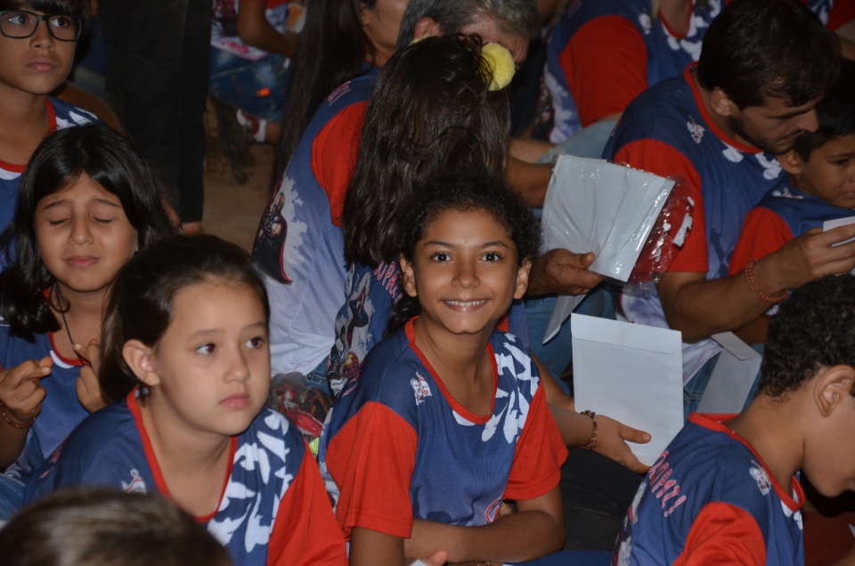 Missa de encerramento do acampamento Pré-Mirim no santuário Pe.Pio