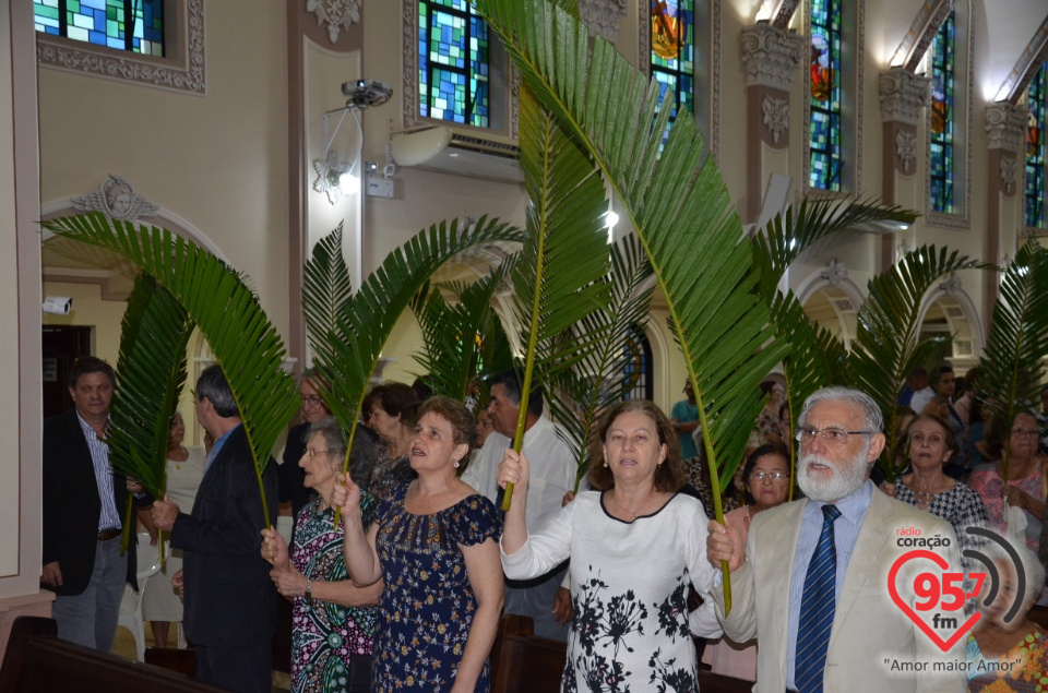 Dom Henrique preside Missa de Ramos na catedral