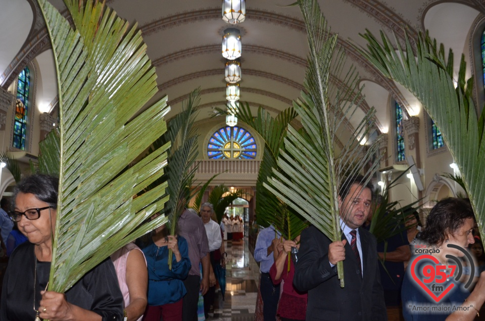 Dom Henrique preside Missa de Ramos na catedral