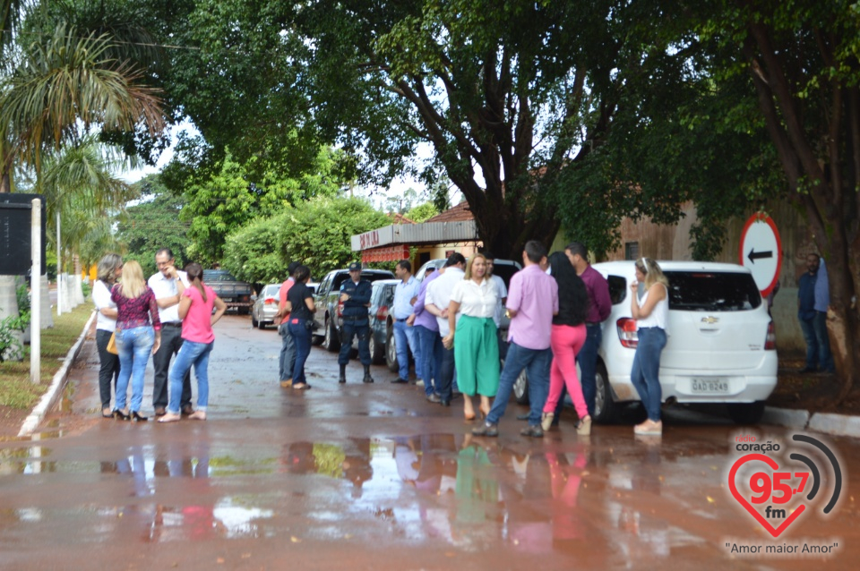 Governador esteve hoje em Itaporã,Douradina e Montese para entrega de obras