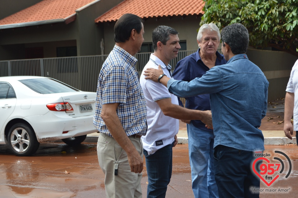 Governador esteve hoje em Itaporã,Douradina e Montese para entrega de obras