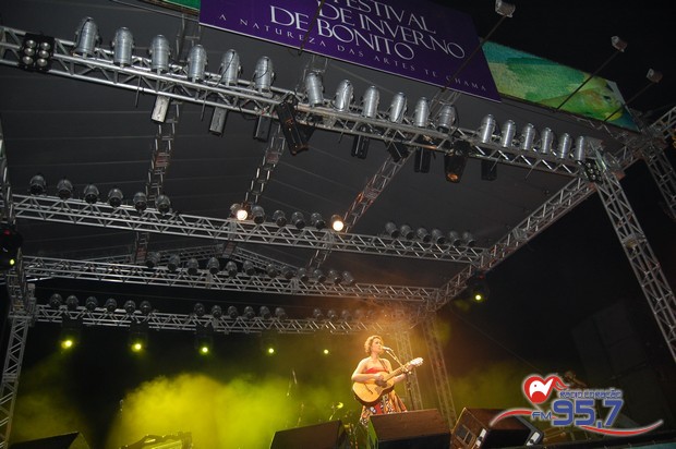 12° Festival de Inverno de Bonito: AliceA dá testemunho da apresentação