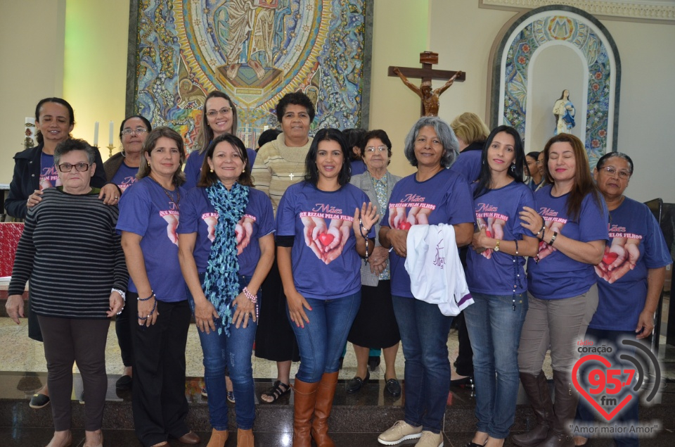 Missa: Grupo de 'Mães que rezam unidas, filhos resgatados para Deus'.