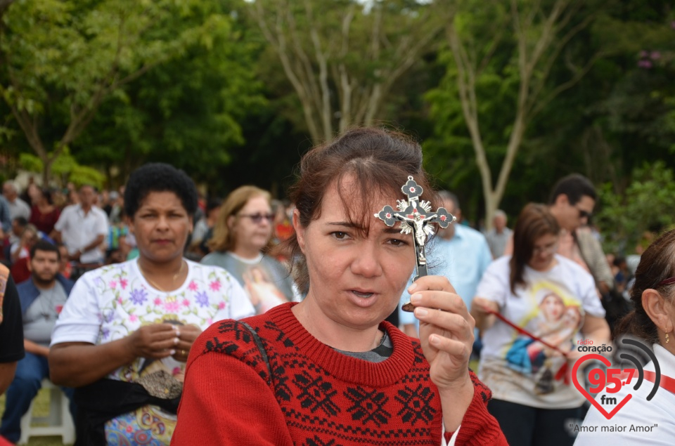 19° Romaria do Sagrado Coração atrai grande número de fiéis no santuário Diocesano