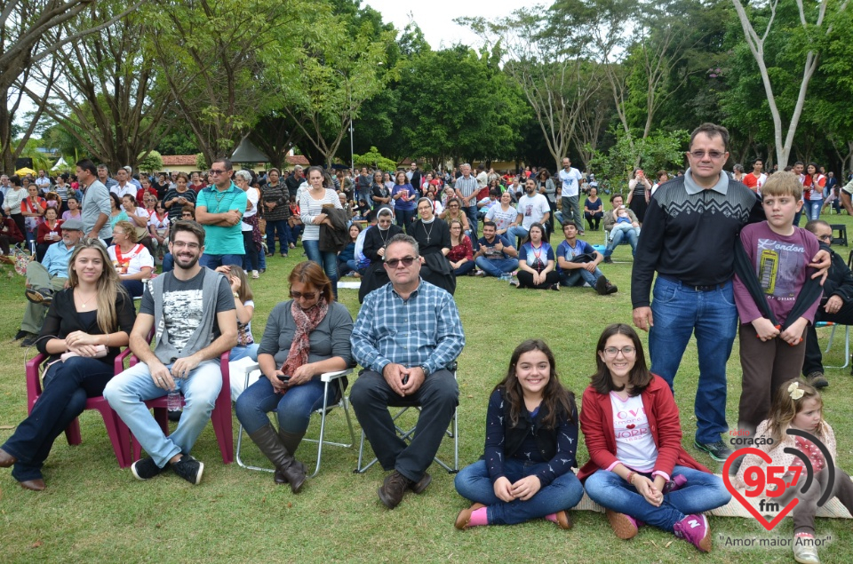 19° Romaria do Sagrado Coração atrai grande número de fiéis no santuário Diocesano