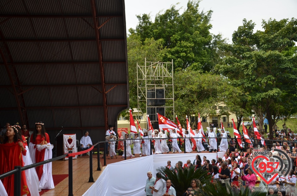 19° Romaria do Sagrado Coração atrai grande número de fiéis no santuário Diocesano