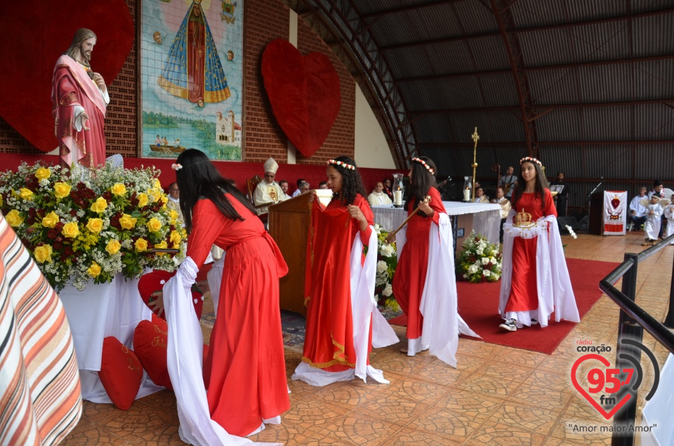 19° Romaria do Sagrado Coração atrai grande número de fiéis no santuário Diocesano