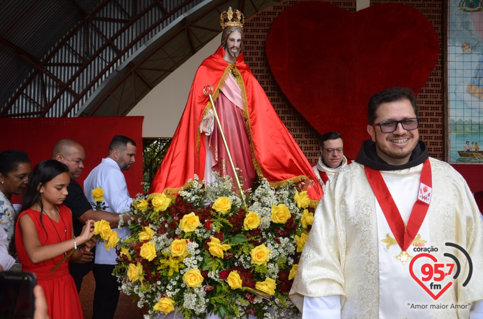 19° Romaria do Sagrado Coração atrai grande número de fiéis no santuário Diocesano