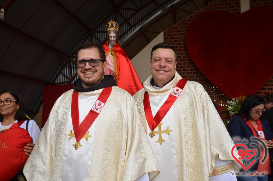 19° Romaria do Sagrado Coração atrai grande número de fiéis no santuário Diocesano