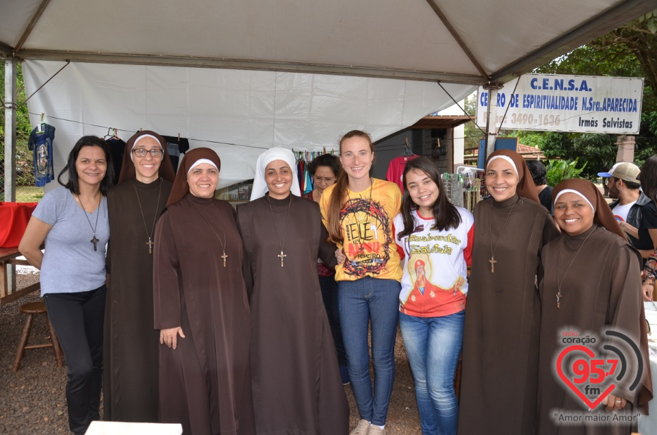 19° Romaria do Sagrado Coração atrai grande número de fiéis no santuário Diocesano