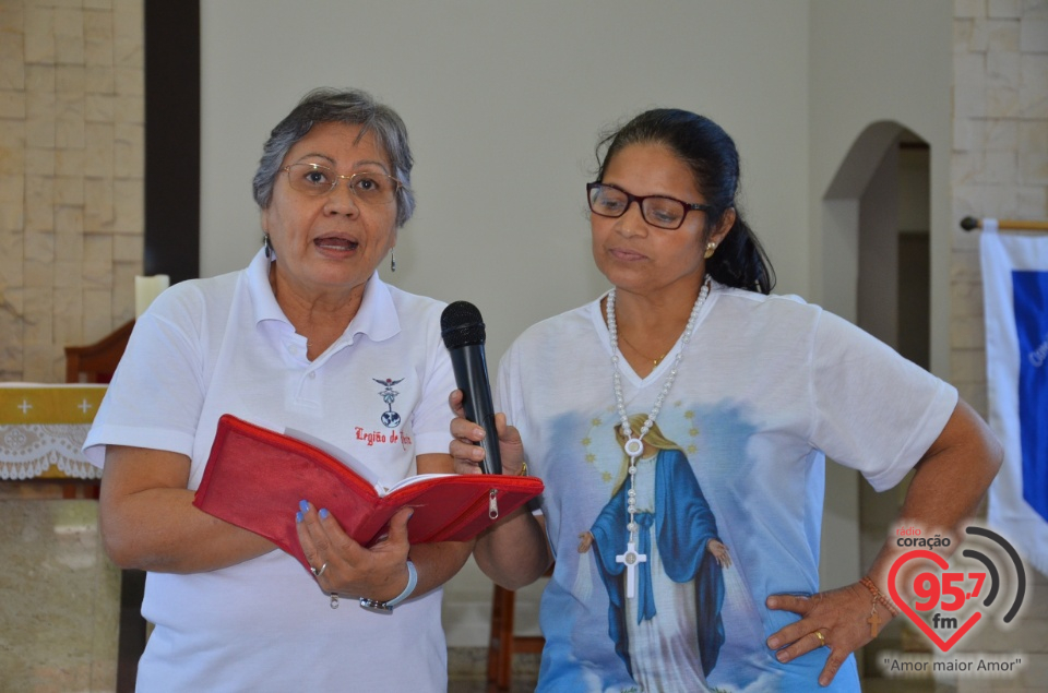 Peregrinação Mães que rezam pelos filhos e Legião de Maria