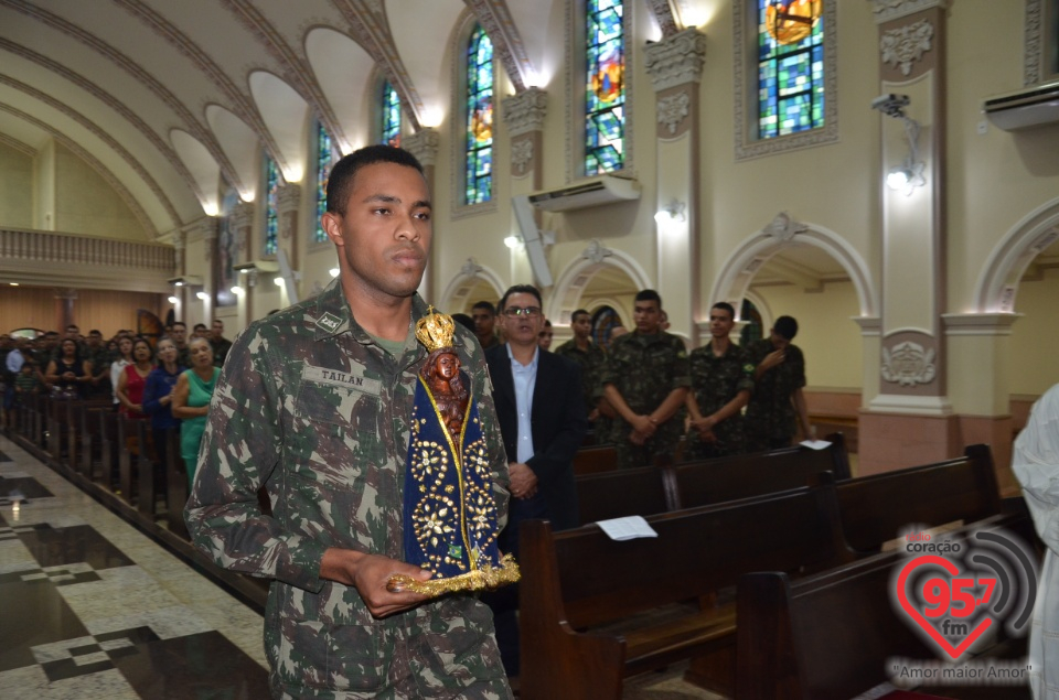 Páscoa Militar - Missa na Catedral de Dourados