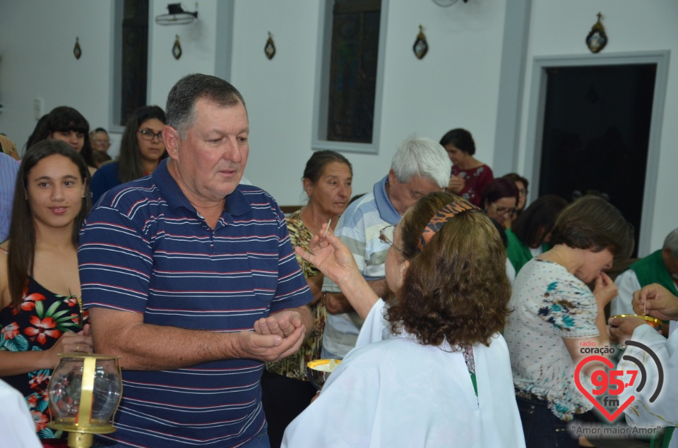 Homenagens a missionárias da comunicação e investidura de coroinhas em Itaporã