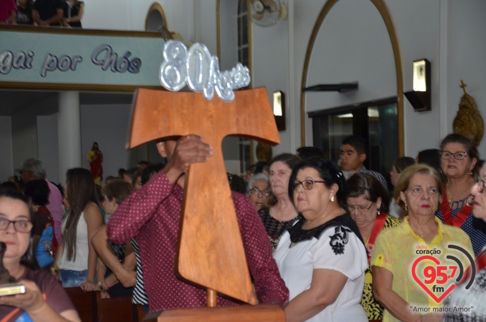 Missa pelos 80 anos dos franciscanos no MT e MS e Assunção de N. Senhora