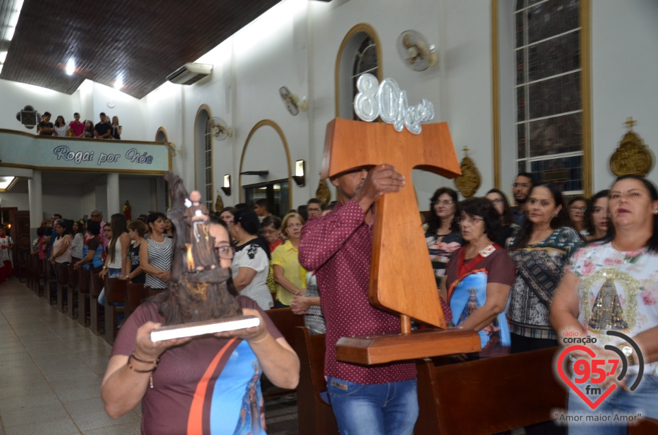 Missa pelos 80 anos dos franciscanos no MT e MS e Assunção de N. Senhora