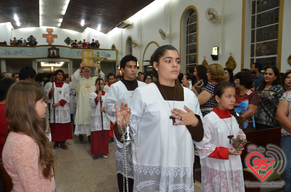 Missa pelos 80 anos dos franciscanos no MT e MS e Assunção de N. Senhora