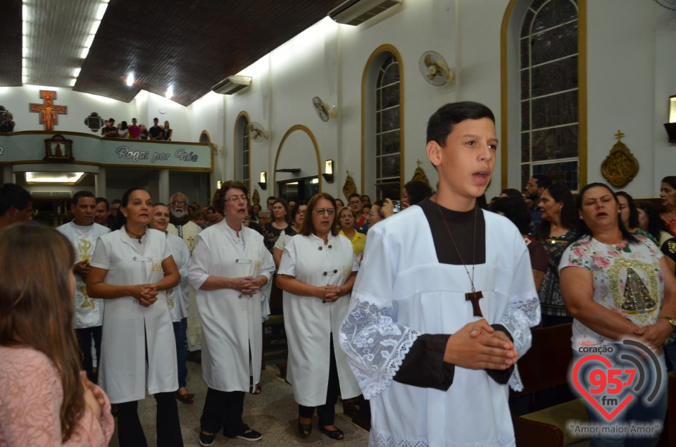 Missa pelos 80 anos dos franciscanos no MT e MS e Assunção de N. Senhora