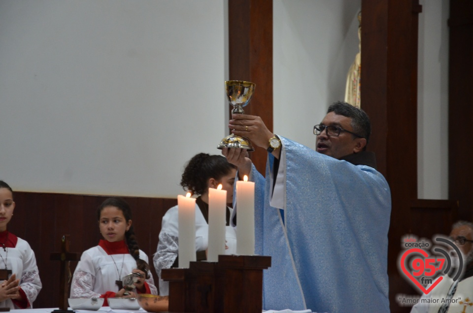 Missa pelos 80 anos dos franciscanos no MT e MS e Assunção de N. Senhora