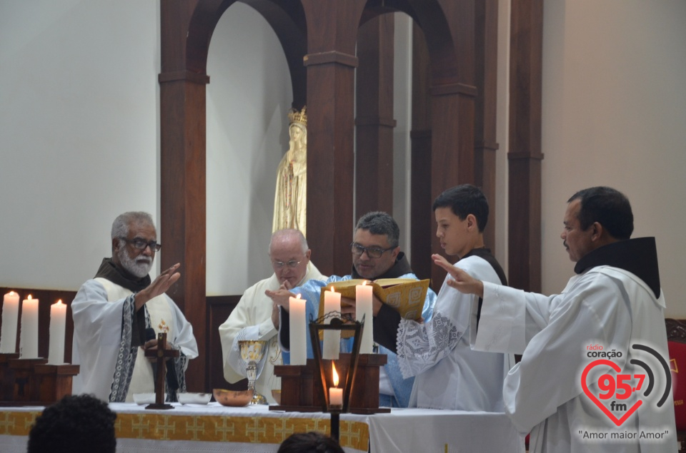 Missa pelos 80 anos dos franciscanos no MT e MS e Assunção de N. Senhora