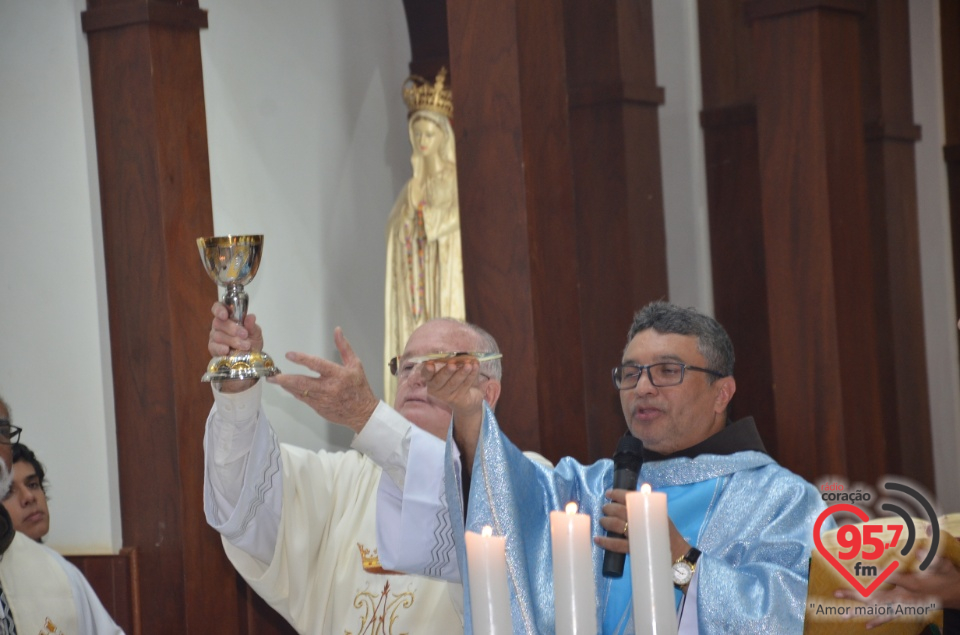 Missa pelos 80 anos dos franciscanos no MT e MS e Assunção de N. Senhora