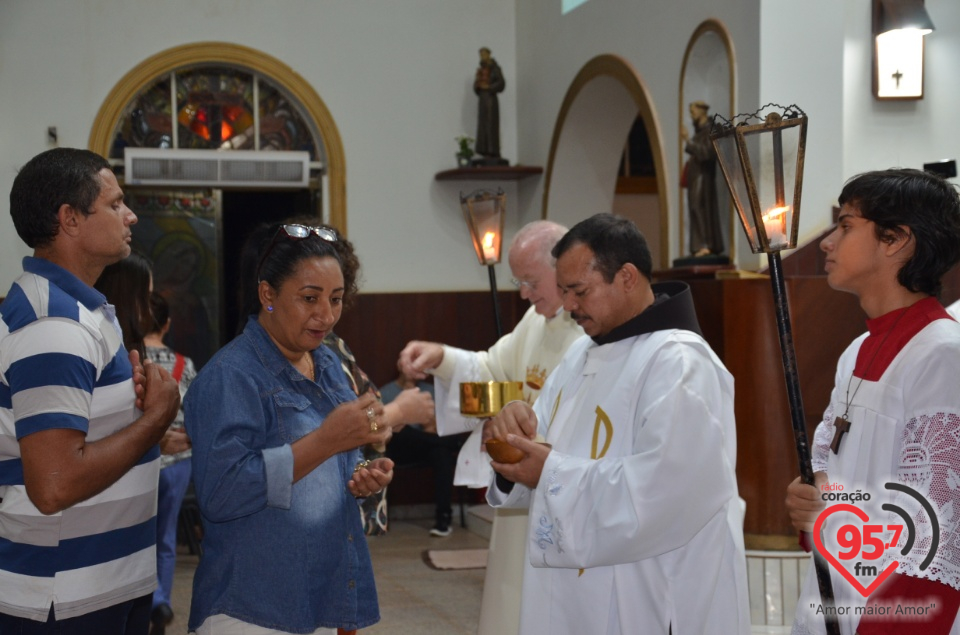 Missa pelos 80 anos dos franciscanos no MT e MS e Assunção de N. Senhora