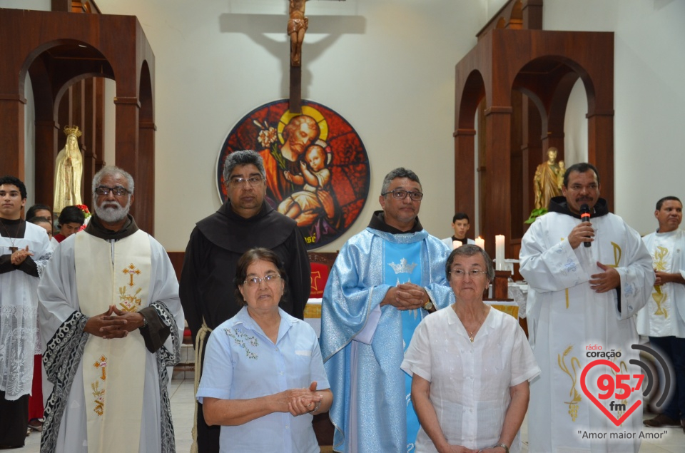 Missa pelos 80 anos dos franciscanos no MT e MS e Assunção de N. Senhora