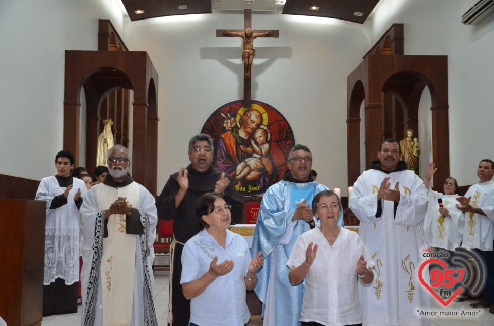 Missa pelos 80 anos dos franciscanos no MT e MS e Assunção de N. Senhora