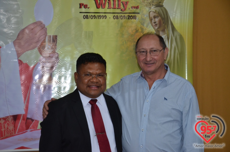 Pe. Wilibrodus Wedho comemora 19 anos de sacerdócio