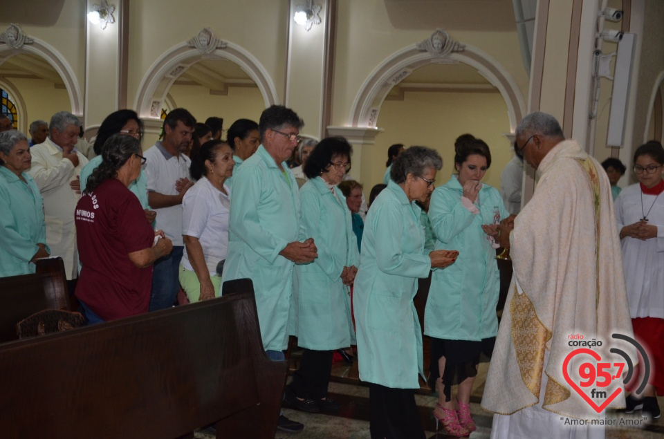 Missa em ação de graças com os formandos no curso de Capelania Hospitalar de Dourados