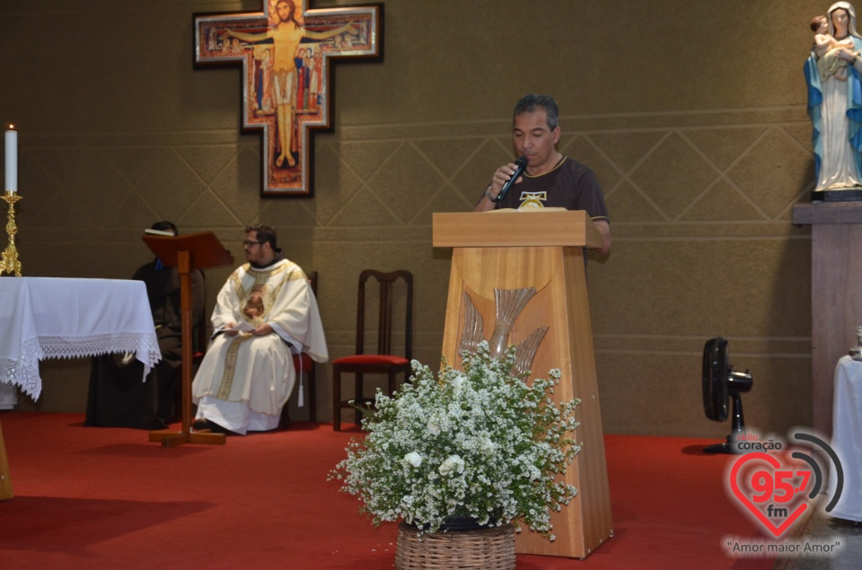 Missa em ação de graças pelos 25 anos da 3ª Ordem dos Franciscanos em Dourados