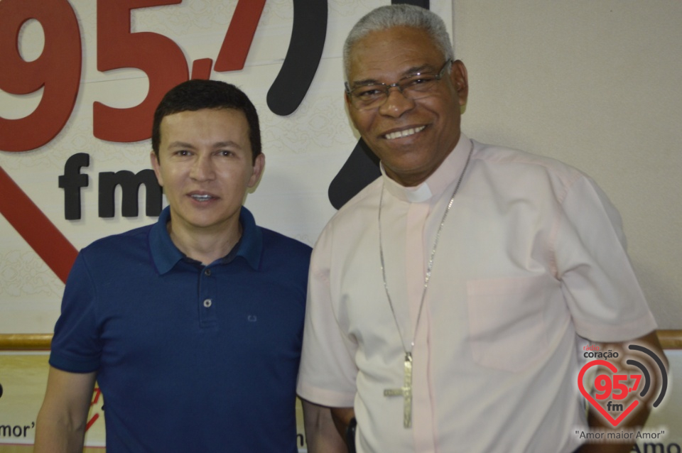 Dom Henrique e Padre Crispim convidam ouvintes para a 83ª Festa da Padroeira