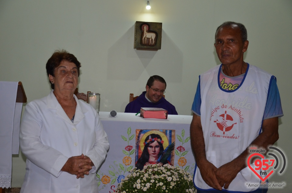Lançamento da 'Pedra Fundamental' da futura igreja em honra a Santa Filomena