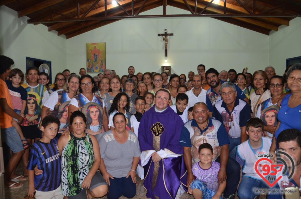 Lançamento da 'Pedra Fundamental' da futura igreja em honra a Santa Filomena