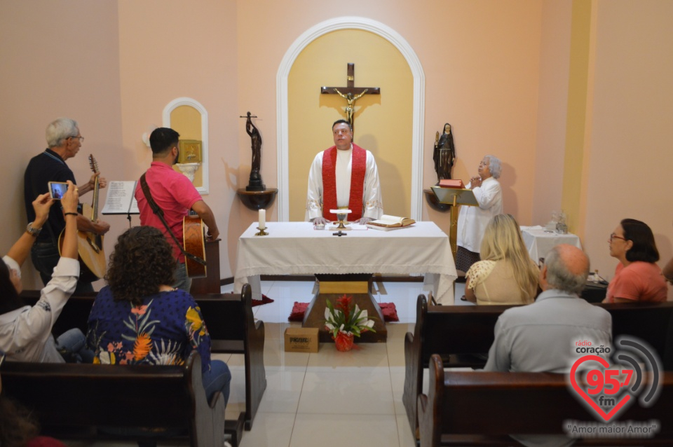Pe. Alex Dias preside 1ª missa como novo diretor Espiritual da Rádio Coração