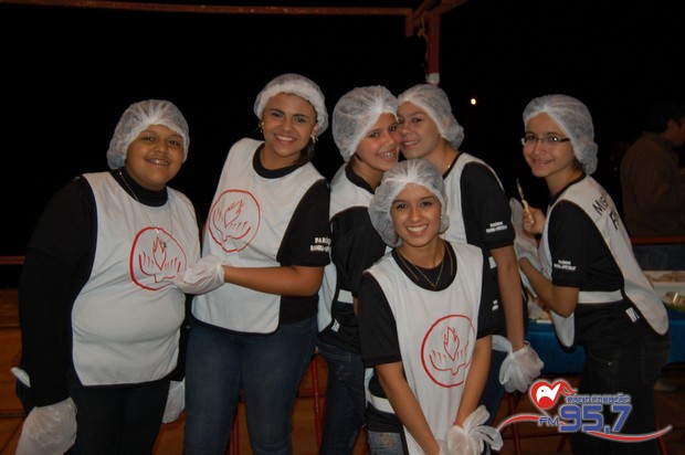Show do cantor Dunga atrai jovens de toda Diocese