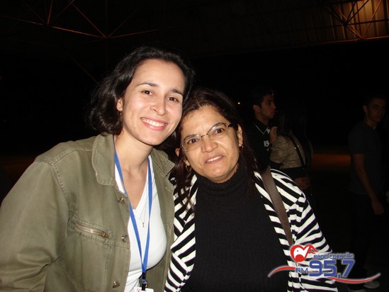 Show do cantor Dunga atrai jovens de toda Diocese