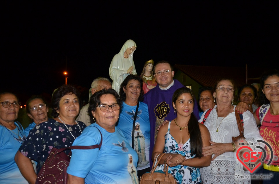 Milhares de pessoas comparecem em Douradina para a missa de Santa Filomena