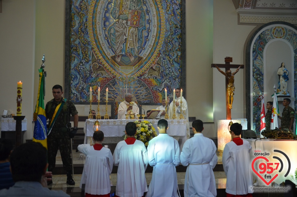 Páscoa Militar 2019 - Missa na Catedral de Dourados