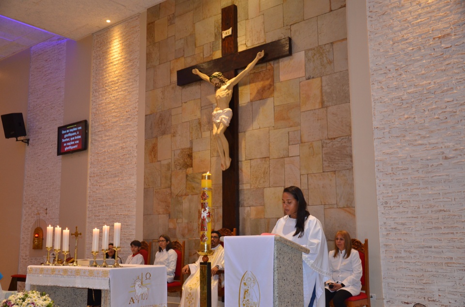 FOTOS: Missa de encerramento do 1º acampamento Renovar - Paróquia Santo André