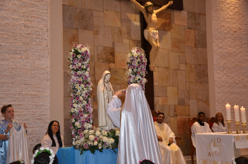 FOTOS: Missa de encerramento do 1º acampamento Renovar - Paróquia Santo André