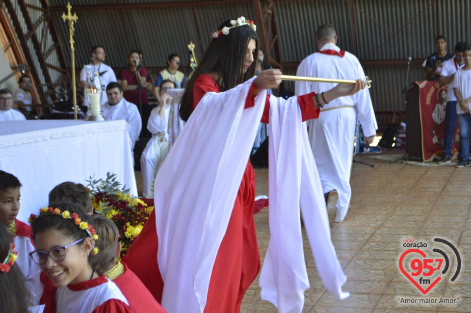 20ª Romaria do Sagrado Coração atrai grande número de fiéis no santuário Diocesano