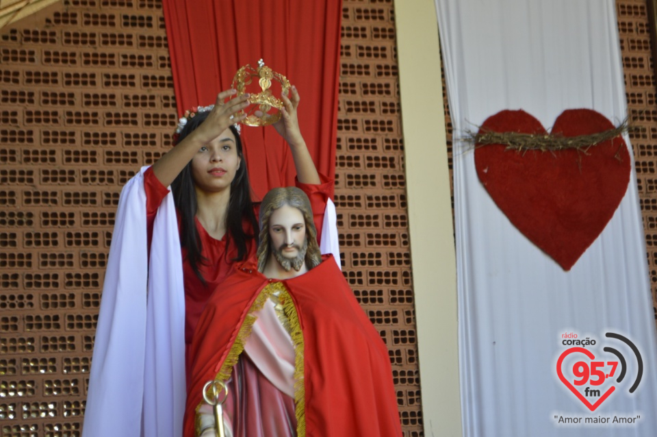 20ª Romaria do Sagrado Coração atrai grande número de fiéis no santuário Diocesano