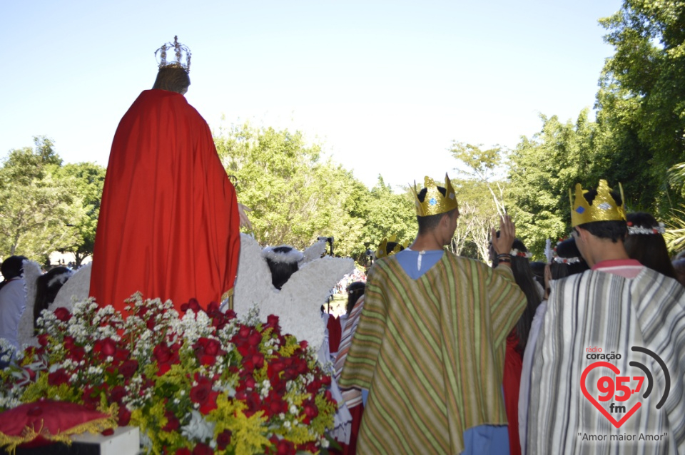 20ª Romaria do Sagrado Coração atrai grande número de fiéis no santuário Diocesano