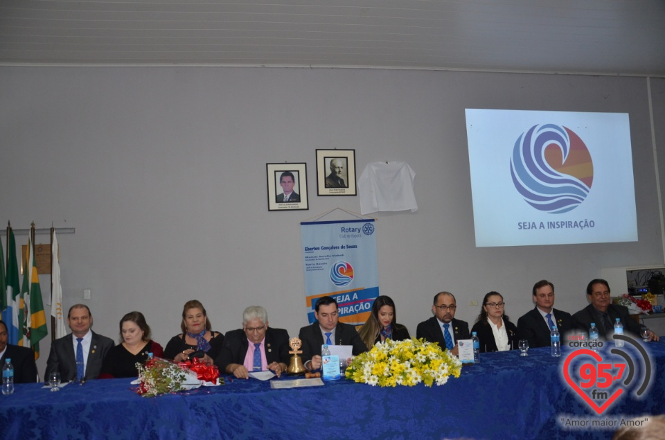 Posse do Conselho do Rotary Club de Itaporã e Casa da Amizade para o ano 2019/2020