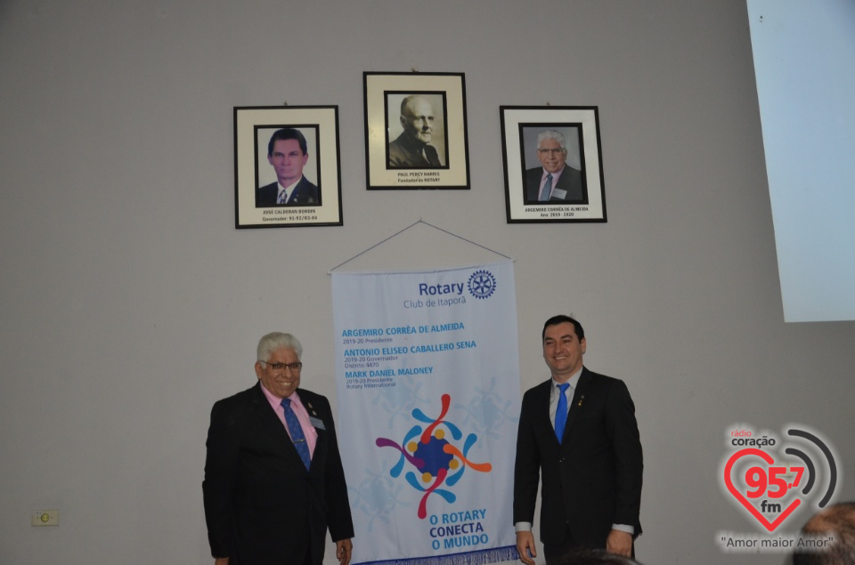 Posse do Conselho do Rotary Club de Itaporã e Casa da Amizade para o ano 2019/2020