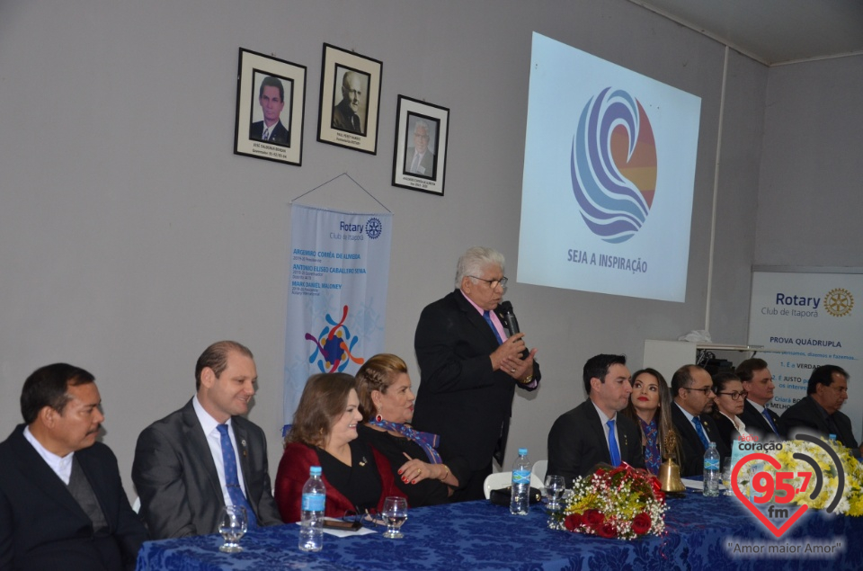 Posse do Conselho do Rotary Club de Itaporã e Casa da Amizade para o ano 2019/2020